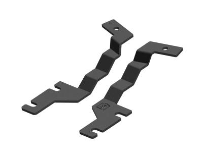 ZROADZ OFF ROAD PRODUCTS - 2024-2024 Toyota Tacoma Ditch Light Bracket Mount Kit, Includes (2) 3-Inch ZROADZ G2 Series White LED Light Pods - Part #  Z369441-KIT2 - Image 2