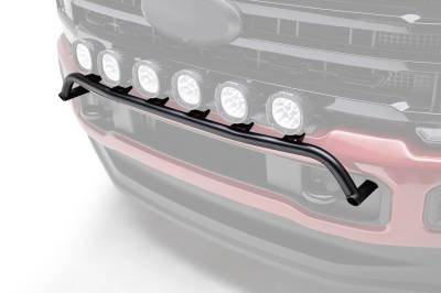 ZROADZ OFF ROAD PRODUCTS - 2023-2025 Ford Superduty, F250/F350/F450 Front Bumper Top Mounting Brackets ONLY, Used to mount (6)  3 to 6 Inch LED Light Pods or Similar - Part # Z325981 - Image 1