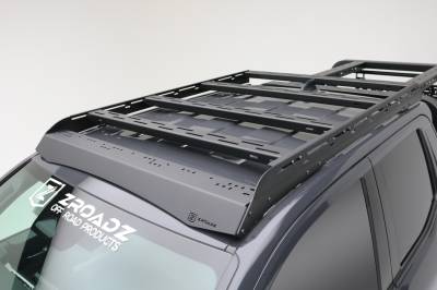 ZROADZ OFF ROAD PRODUCTS - 2024-2024 Toyota Tacoma Roof Rack With LED Diffuser, To Mount (1) 40-Inch ZROADZ Single Row LED or up to (6) 4 In. LED Pod Lights - Part # Z849451 - Image 1