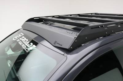 ZROADZ OFF ROAD PRODUCTS - 2024-2024 Toyota Tacoma Roof Rack With LED Diffuser, To Mount (1) 40-Inch ZROADZ Single Row LED or up to (6) 4 In. LED Pod Lights - Part # Z849451 - Image 2