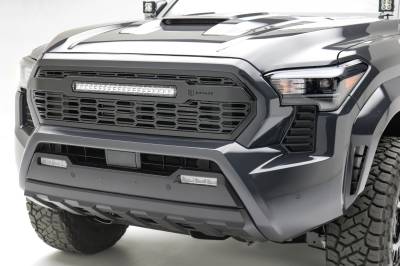 ZROADZ OFF ROAD PRODUCTS - 2024 Tacoma LED Grille, Includes (1) ZROADZ 20-inch Single Row LED Light Bar - Part # Z319410 - Image 2